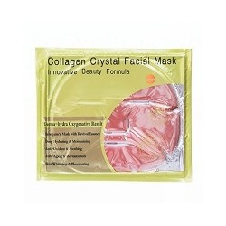 Маска дли лица коллагеновая с красным вином  увлажняющая 60 грамм/ Collagen Crystal Facial Mask  Red Wine (Pink) 60 gr