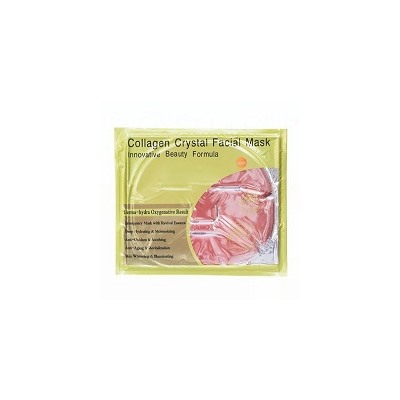 Маска дли лица коллагеновая с красным вином  увлажняющая 60 грамм/ Collagen Crystal Facial Mask  Red Wine (Pink) 60 gr