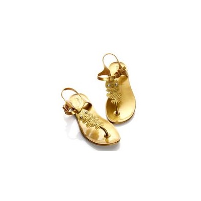 Сандалии Zhoelala OWL (золотой)/ Zhoelala OWL (gold)