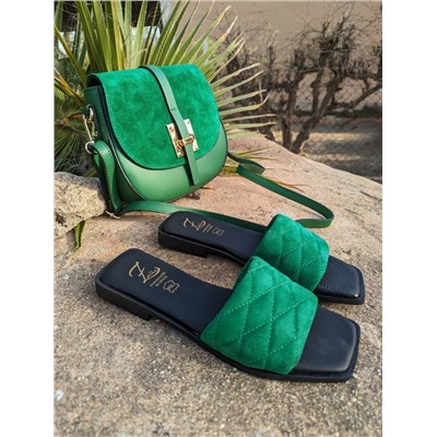 Ab.Zapatos 3420 TREBOL+Pelle 2704 verde
