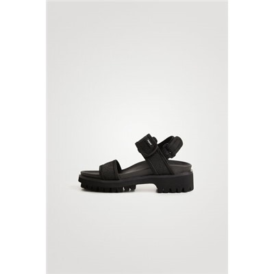 Sandalia trekking negra de neopreno