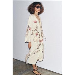 ZW COLLECTION FLORAL EMBROIDERY DRESS