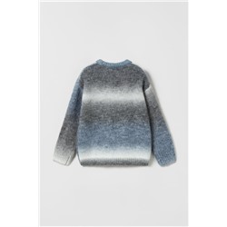 SPACE DYE KNIT SWEATER