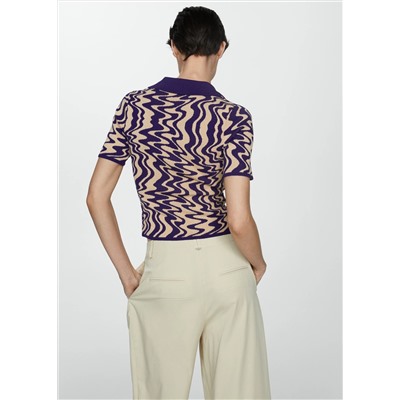 Jersey punto cuello polo