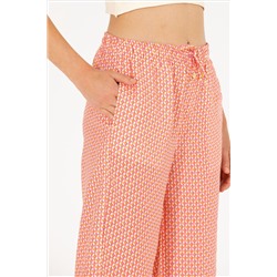 Kadın Fuşya Loose Relax Fit Pantolon