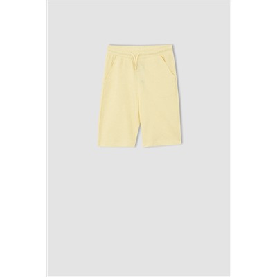 Erkek Çocuk Esnek Belli Basic Bermuda