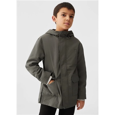 Parka bolsillos -  Niño | MANGO OUTLET España