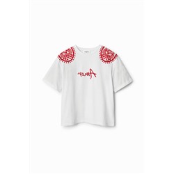 Camiseta bordada Stella Jean