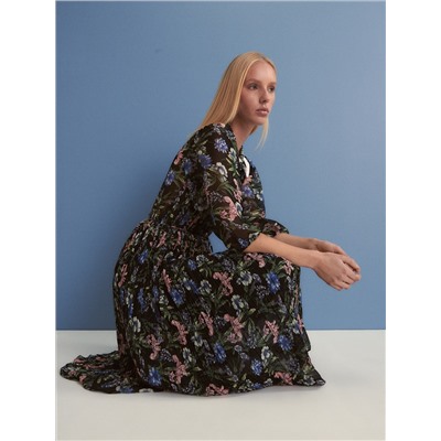 Plissiertes Kleid