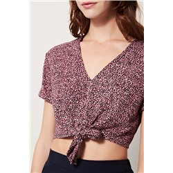 Camiseta Rosa y negro