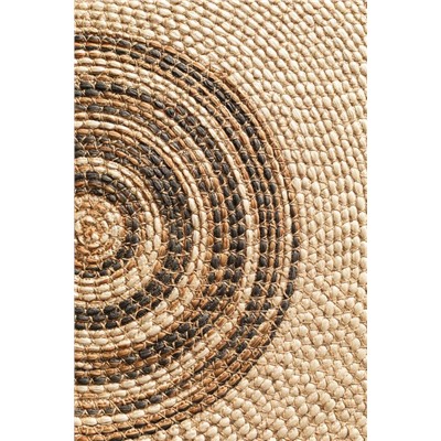 Janvry Yuvarlak Kilim - Bej/Krem - 120 cm