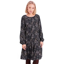 Damen Kleid mit Blümchen-Allover