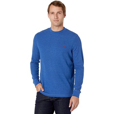 U.S. POLO ASSN. Long Sleeve Crew Neck Solid Thermal Shirt
