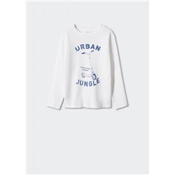 Camiseta algodón estampado -  Niño | MANGO OUTLET España