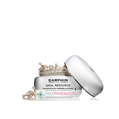 Darphin Ideal Resource Anti-Âge & Eclat Concentré Huile Jeunesse Au Rétinol Nuit 60 capsules biodégradables