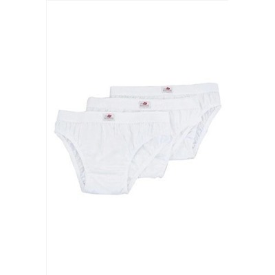 Dagi Erkek Çocuk Beyaz 3'lü Slip K017Y0050