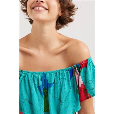 Vestido boho tropical