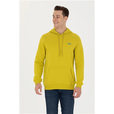 Erkek Fıstık Yeşili Basic Sweatshirt