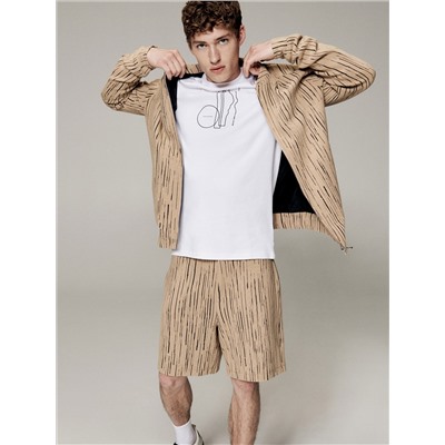 Bomber-Sweatjacke