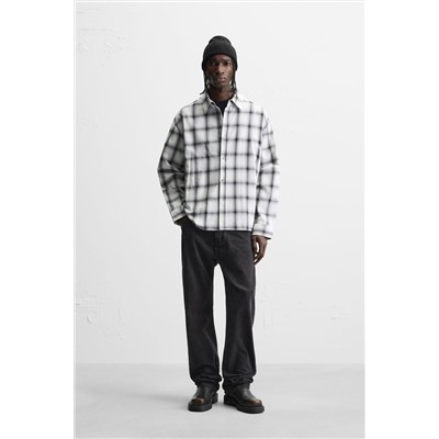 CAMISA RELAXED FIT CUADROS