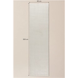 Vivre Bubble Halı - Krem - 80x300 cm