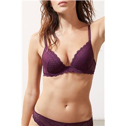 Sujetador push-up Cherie Cherie Ciruela