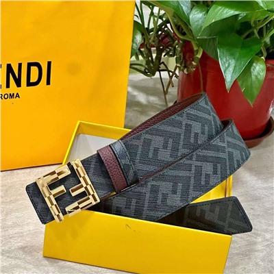 Двухсторонний ремень Fend*i 💛  Реплика 1:1