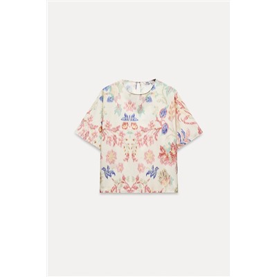 ZW COLLECTION PRINTED TOP
