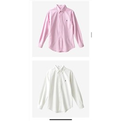 Хлопковая рубашка Polo Ralph Laure*n - унисекс  Реплика с оригинального завода, отличного качества