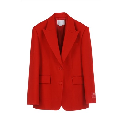 Chaqueta de lana Rojo