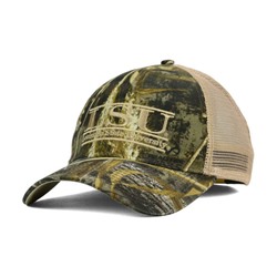 LSU Tigers NCAA Camo Mesh Bar Snapback Cap
