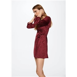 Vestido animal print -  Mujer | MANGO OUTLET España