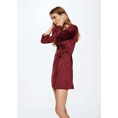 Vestido animal print -  Mujer | MANGO OUTLET España