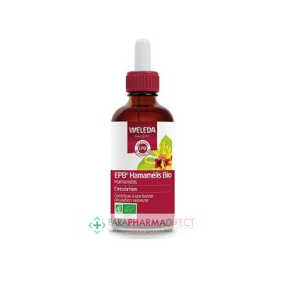Weleda Extraits de Plantes BIO Circulation Hamamélis 60ml
