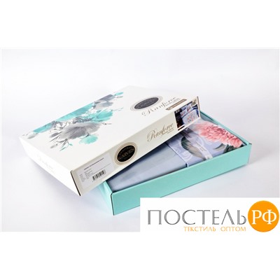 Постельное белье "Карвен" ранфорс евро (Kelebek Lilac) (арт. N023 Kelebek Lilac)