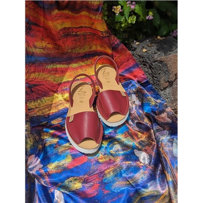 AB.Zapatos · 3202 · Granate+Двух сторонний шелковый палантин Silk Arte (110)-6 АКЦИЯ