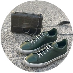 JOE SANCHEZ COR 19407 OLIVA+AB.Z · Pelle · 22-06 (430) ХАКИ АКЦИЯ