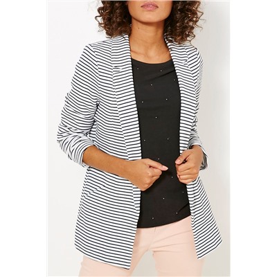 Chaqueta Azul marino y blanco