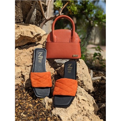 Ab.Zapatos 3420 MANDARINA+Ab.Zapatos PELLE Peque (550) Naranja oscuro АКЦИЯ
