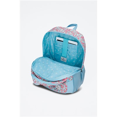 Mochila inteligente Aide Celeste y rosa