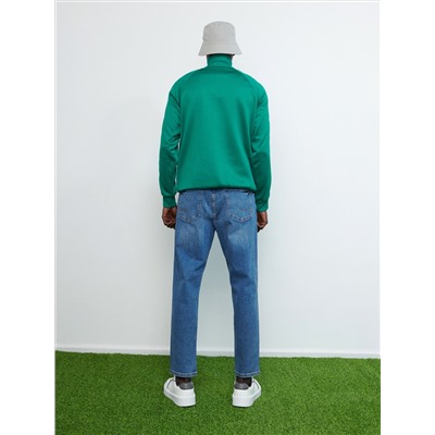 Jeans im Carrot-Fit mit schmalem Bein