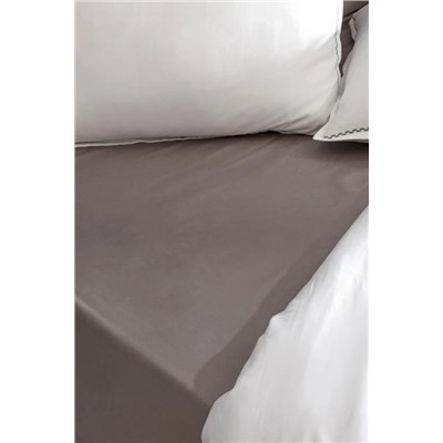 Laila King Size %100 Pamuk Nakışlı Saten Nevresim Takımı - Beyaz