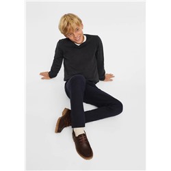 Zapato náutico piel -  Niño | MANGO OUTLET España