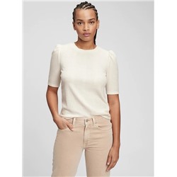 Puff-Sleeve T-Shirt