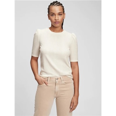 Puff-Sleeve T-Shirt