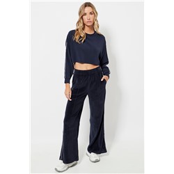 Pantalón de terciopelo - Azul marino