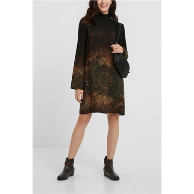 Vestido recto boho