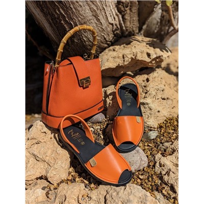 AB.ZAPATOS · 320-8 PC · NARANJA+Ab.Zapatos PELLE Bambu (630) naranja