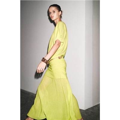 PLAIN KNIT MAXI DRESS