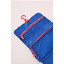 Neceser mediano nylon azul